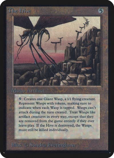 The Hive LEA-272 Limited Edition Alpha Magic card
