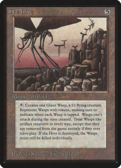 The Hive LEB-273 Limited Edition Beta Magic card