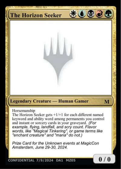 The Horizon Seeker MZ05 Unknown Event Magic card