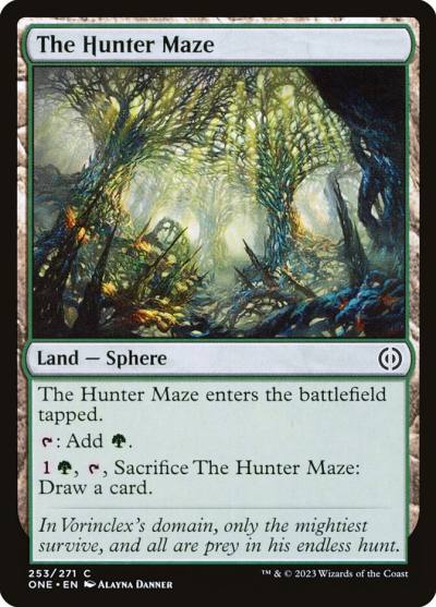 The Hunter Maze ONE-253 Phyrexia: All Will Be One Magic card