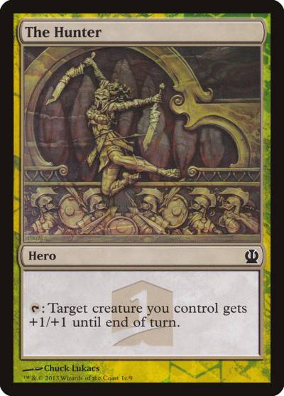 The Hunter THP1-1E Theros Hero's Path Magic card