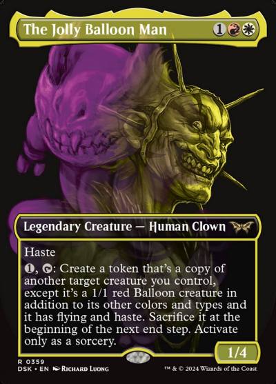 The Jolly Balloon Man DSK-359 Duskmourn: House of Horror Magic card