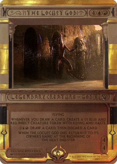 The Locust God MP2-51 Amonkhet Invocations Magic card