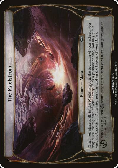 The Maelstrom OHOP-23 Planechase Planes Magic card