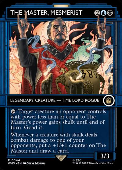 The Master, Mesmerist WHO-544 Doctor Who Magic card
