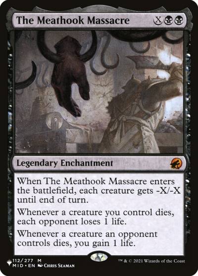 The Meathook Massacre PLST-MID-112 The List Magic card