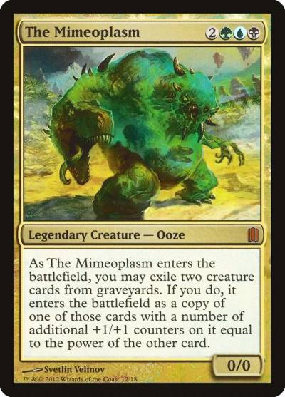 The Mimeoplasm CM1-12 Commander's Arsenal Magic card