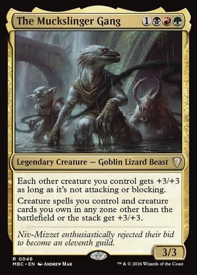 The Muckslinger Gang 46 Mystery Booster Commander Edition Magic card