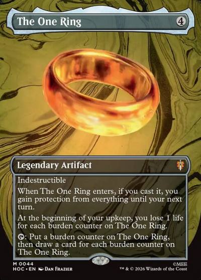 The One Ring HOC-44 The Hobbit Commander Magic card