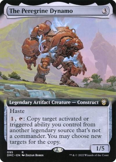 The Peregrine Dynamo DMC-95 Dominaria United Commander Magic card
