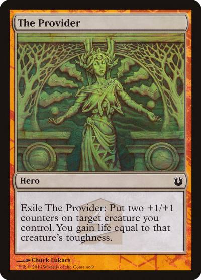 The Provider THP2-4E Born of the Gods Hero's Path Magic card
