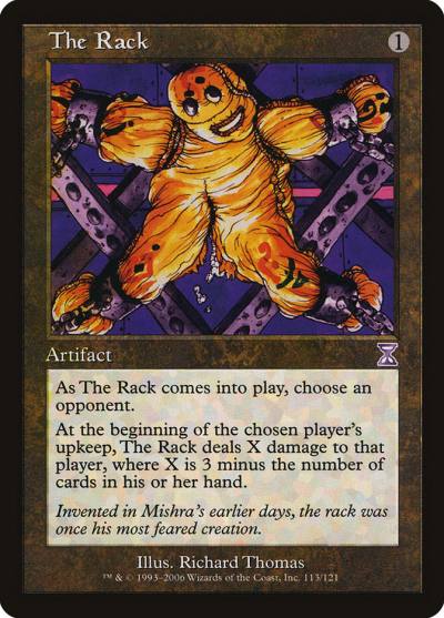 The Rack TSB-113 Time Spiral Timeshifted Magic card