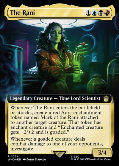 The Rani WHO-1024 Doctor Who Magic card