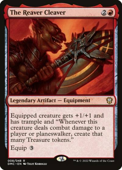 The Reaver Cleaver DMC-8 Dominaria United Commander Magic card