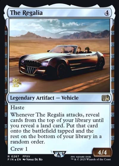 The Regalia PFIN-267S Final Fantasy Promos Magic card