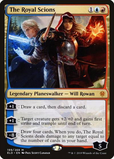 The Royal Scions ELD-199 Throne of Eldraine Magic card