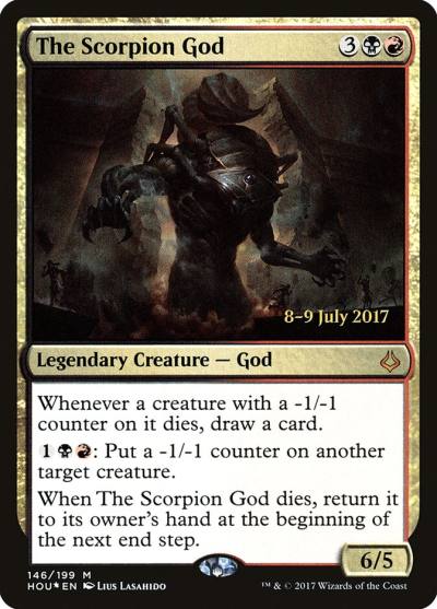 The Scorpion God PHOU-146S Hour of Devastation Promos Magic card