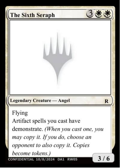 The Sixth Seraph UNK-RW05C Unknown Event Magic card