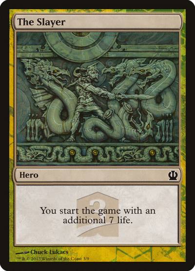 The Slayer THP1-3 Theros Hero's Path Magic card