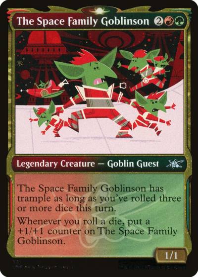 The Space Family Goblinson UNF-521 Unfinity Magic card