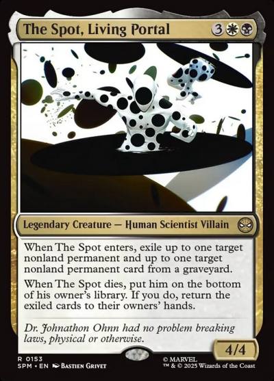 The Spot, Living Portal SPM-153 Marvel's Spider-Man Magic card