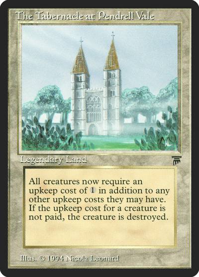 The Tabernacle at Pendrell Vale LEG-307 Legends Magic card