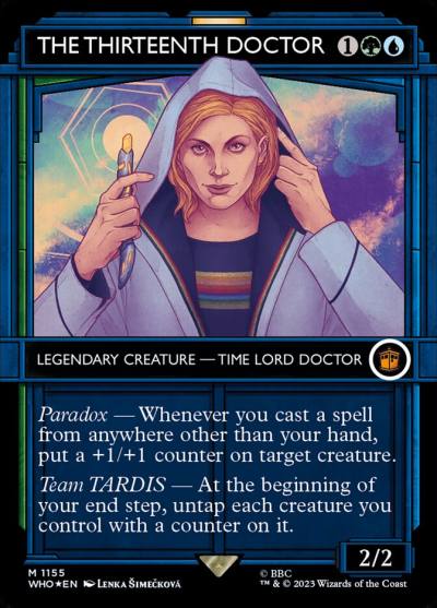 The Thirteenth Doctor WHO-1155 Doctor Who Magic card