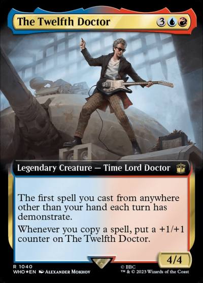 The Twelfth Doctor WHO-1040 Doctor Who Magic card