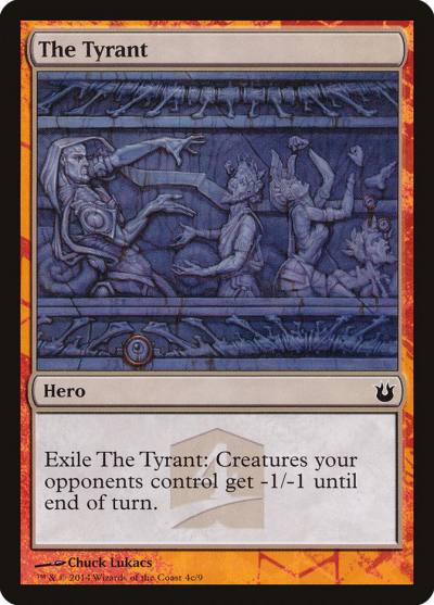 The Tyrant THP2-4C Born of the Gods Hero's Path Magic card
