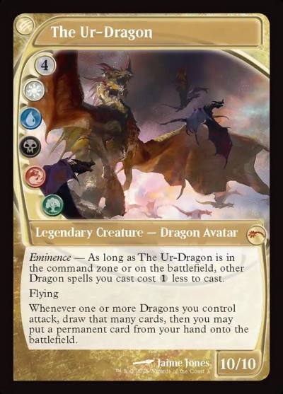 The Ur-Dragon PF25-15 MagicFest 2025 Magic card