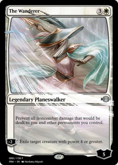 The Wanderer PRM-72267 Magic Online Promos Magic card
