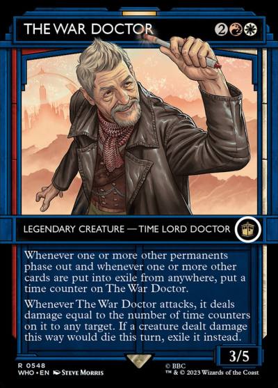 The War Doctor WHO-548 Doctor Who Magic card
