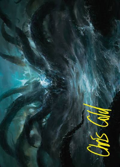 The Watcher in the Water // The Watcher in the Water ALTR-7 Tales of Middle-earth Art Series Magic card