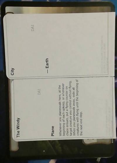 The Windy City PUNK-PLA009 Black Lotus Unknown Planechase Magic card