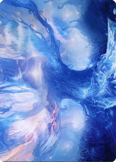 The World Tree // The World Tree AKHM-76 Kaldheim Art Series Magic card