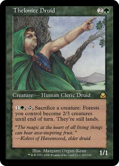 Thelonite Druid ME2-182 Masters Edition II Magic card