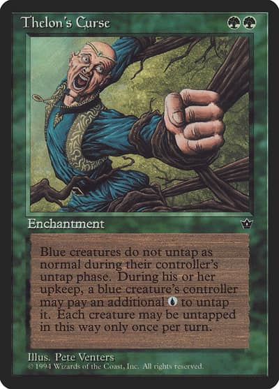 Thelon's Curse FEM-77 Fallen Empires Magic card
