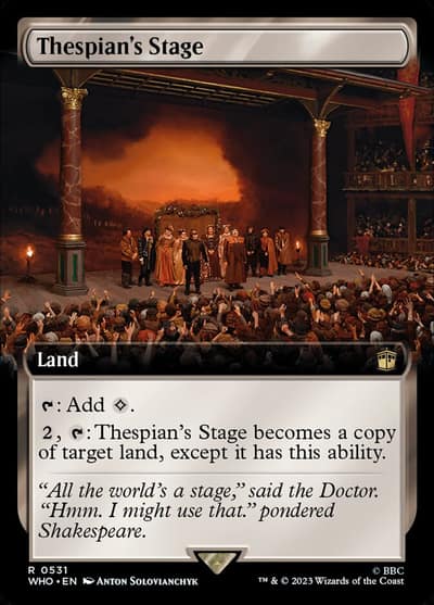 Thespian's Stage WHO-531 Doctor Who Magic card