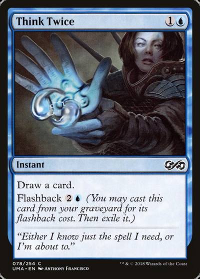 Think Twice UMA-78 Ultimate Masters Magic card