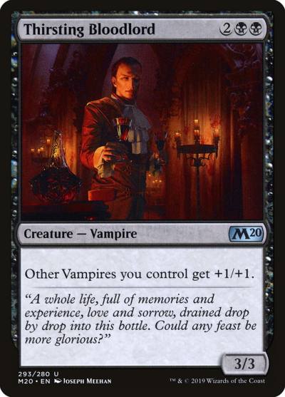 Thirsting Bloodlord M20-293 Core Set 2020 Magic card