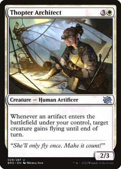 Thopter Architect BRO-29 The Brothers' War Magic card