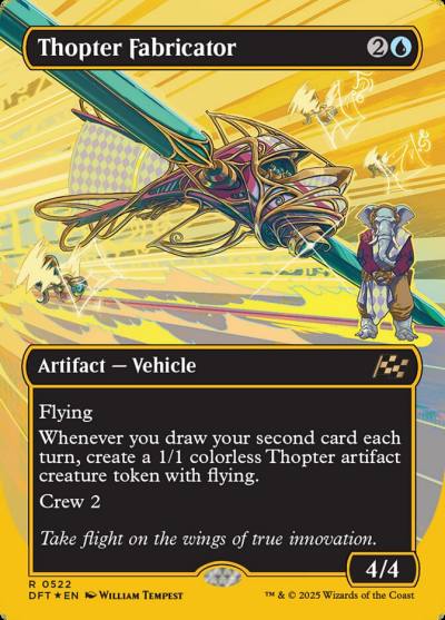 Thopter Fabricator DFT-522 Aetherdrift Magic card