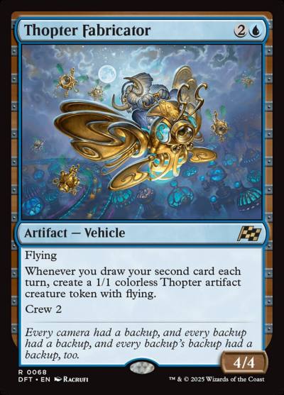 Thopter Fabricator DFT-68 Aetherdrift Magic card