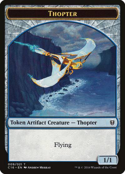 Thopter TC16-9 Commander 2016 Tokens Magic card