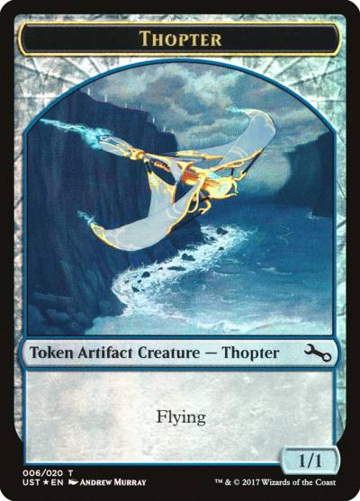 Thopter // Thopter TUST-6 Unstable Tokens Magic card