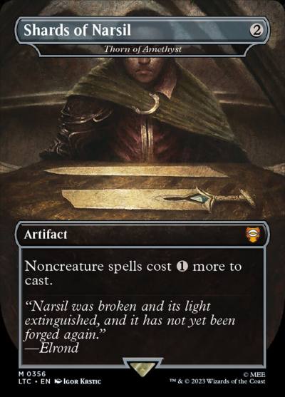 Thorn of Amethyst LTC-356 Tales of Middle-earth Commander Magic card