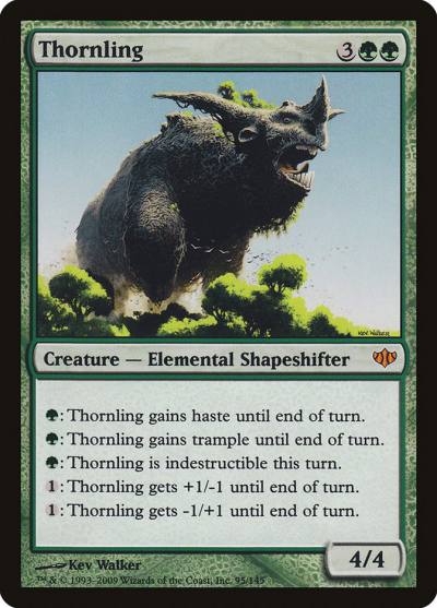 Thornling 95 Conflux Magic card