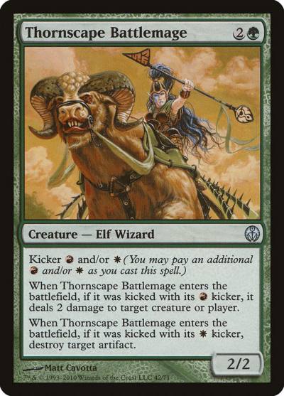 Thornscape Battlemage DDE-42 Duel Decks: Phyrexia vs. the Coalition Magic card