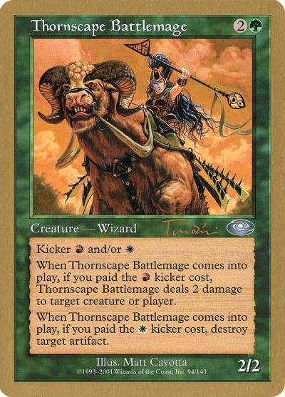 Thornscape Battlemage WC01-JT94 World Championship Decks 2001 Magic card