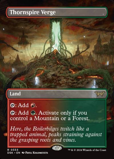 Thornspire Verge DSK-333 Duskmourn: House of Horror Magic card
